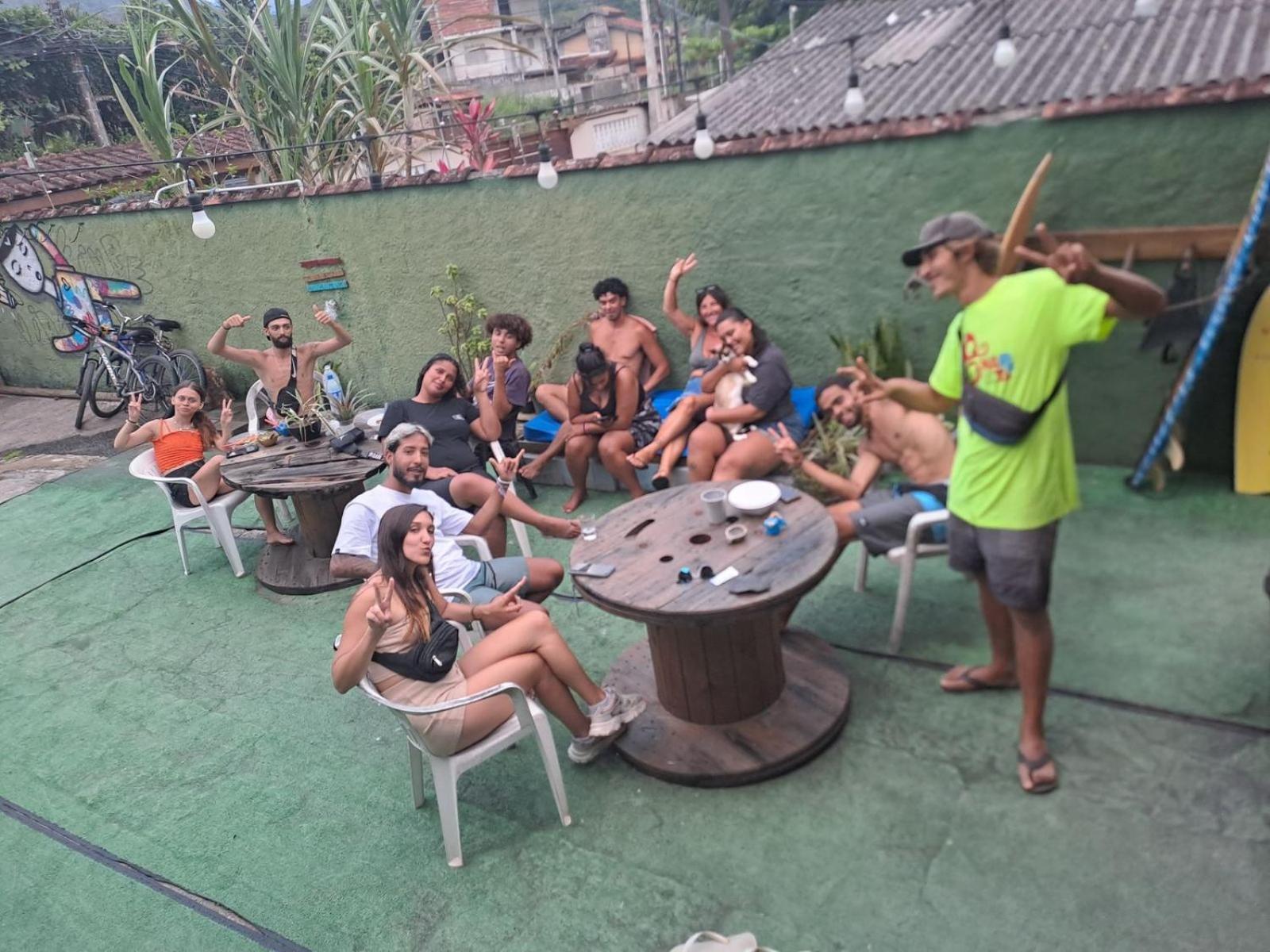Da Lua Hostel Ubatuba Kültér fotó