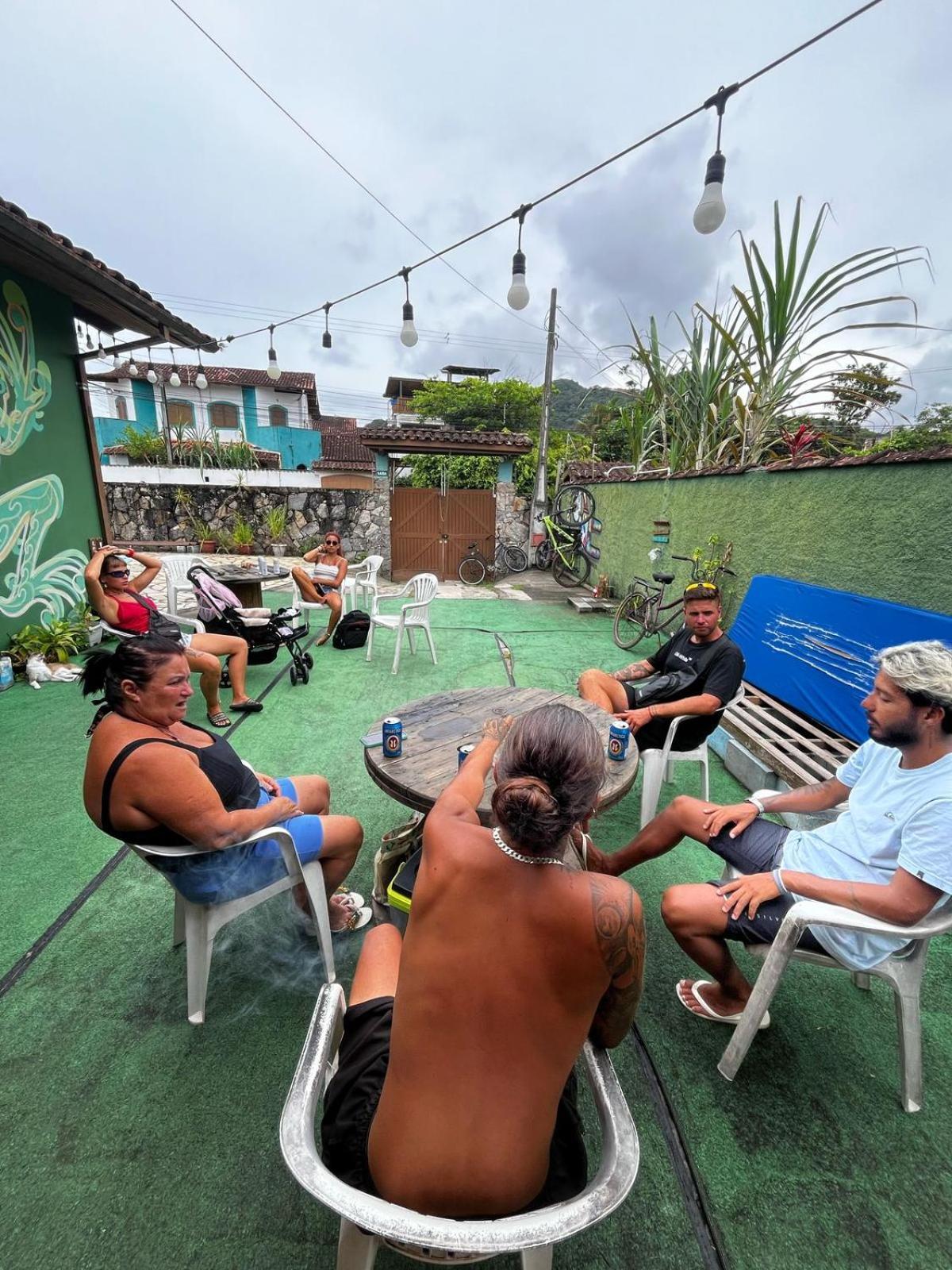 Da Lua Hostel Ubatuba Kültér fotó